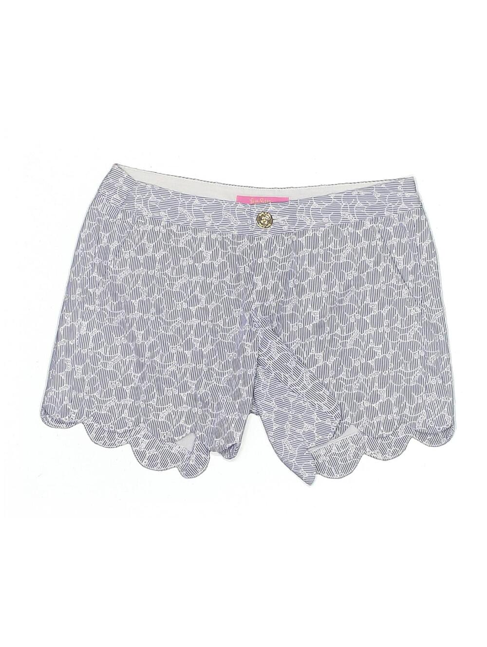 Lilly Pulitzer Women's Floral Printed Shorts Size 0